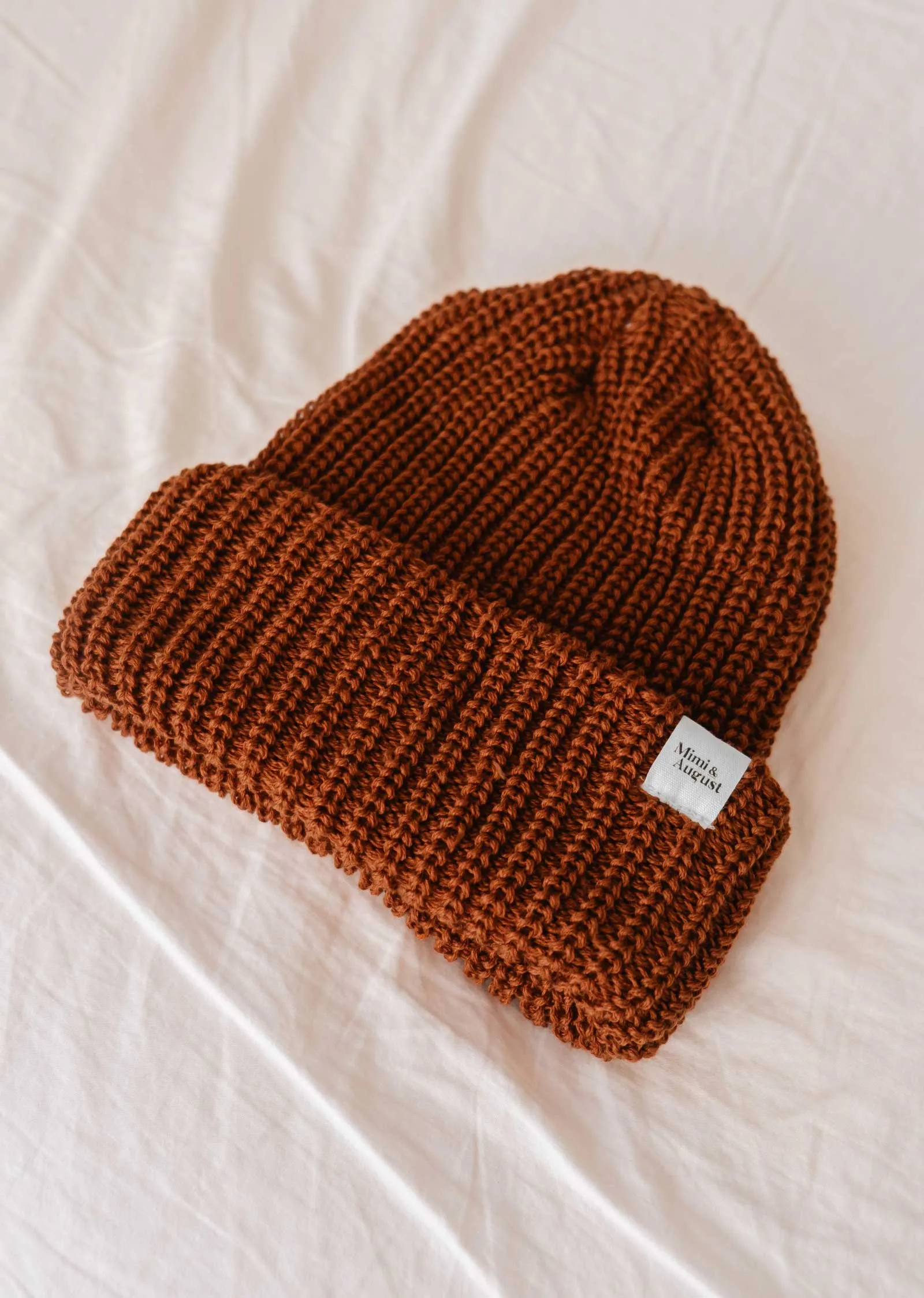 Rust Chunky Beanie