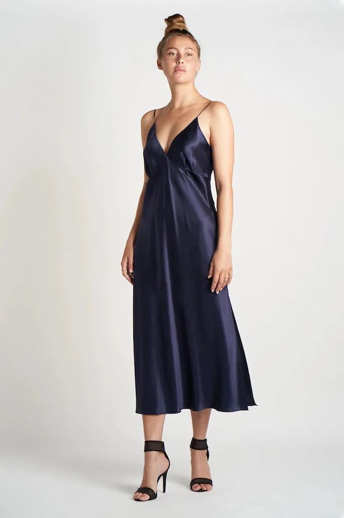 Satin Silk Slip Dress