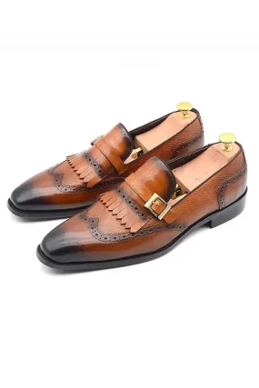 Serpatura Elegance Monk Slip-Ons