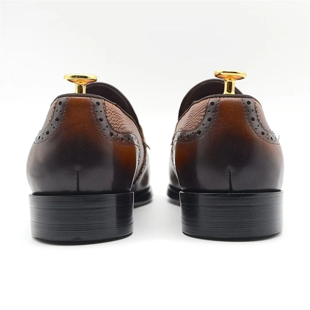 Serpatura Elegance Monk Slip-Ons