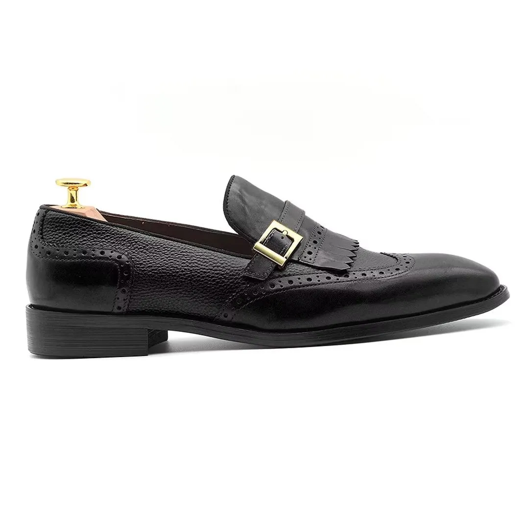 Serpatura Elegance Monk Slip-Ons