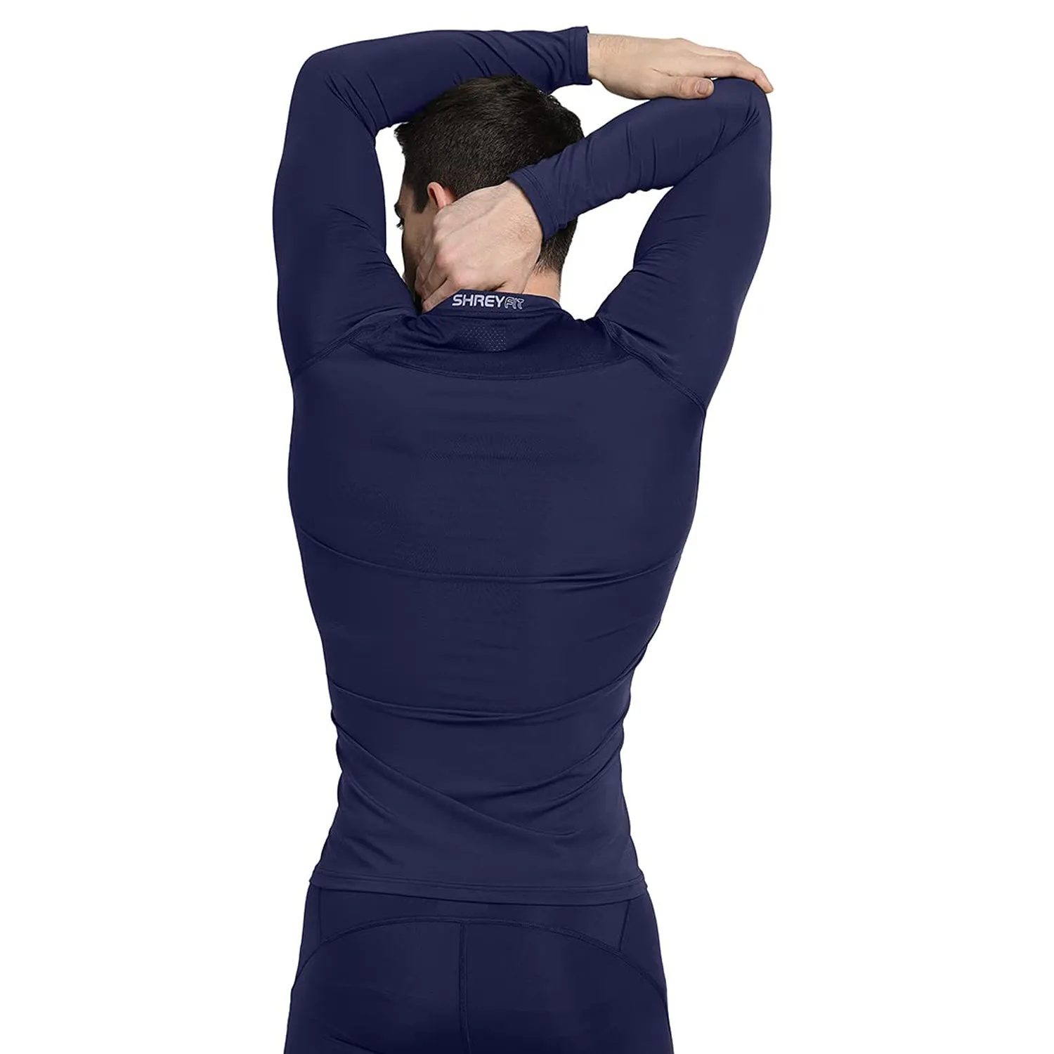 Shrey 1756 Intense Compressions Long Sleeve Top ,Navy