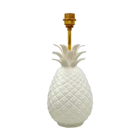 Small Cream Pineapple Lamp