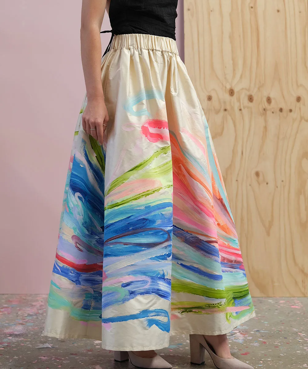 Sol | Silk Skirt Size 8