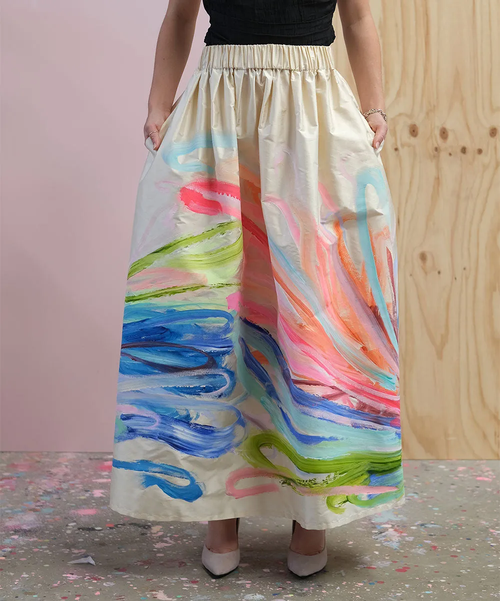 Sol | Silk Skirt Size 8