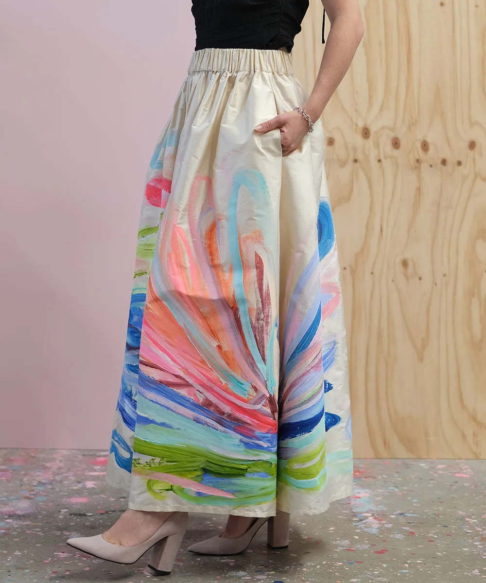 Sol | Silk Skirt Size 8