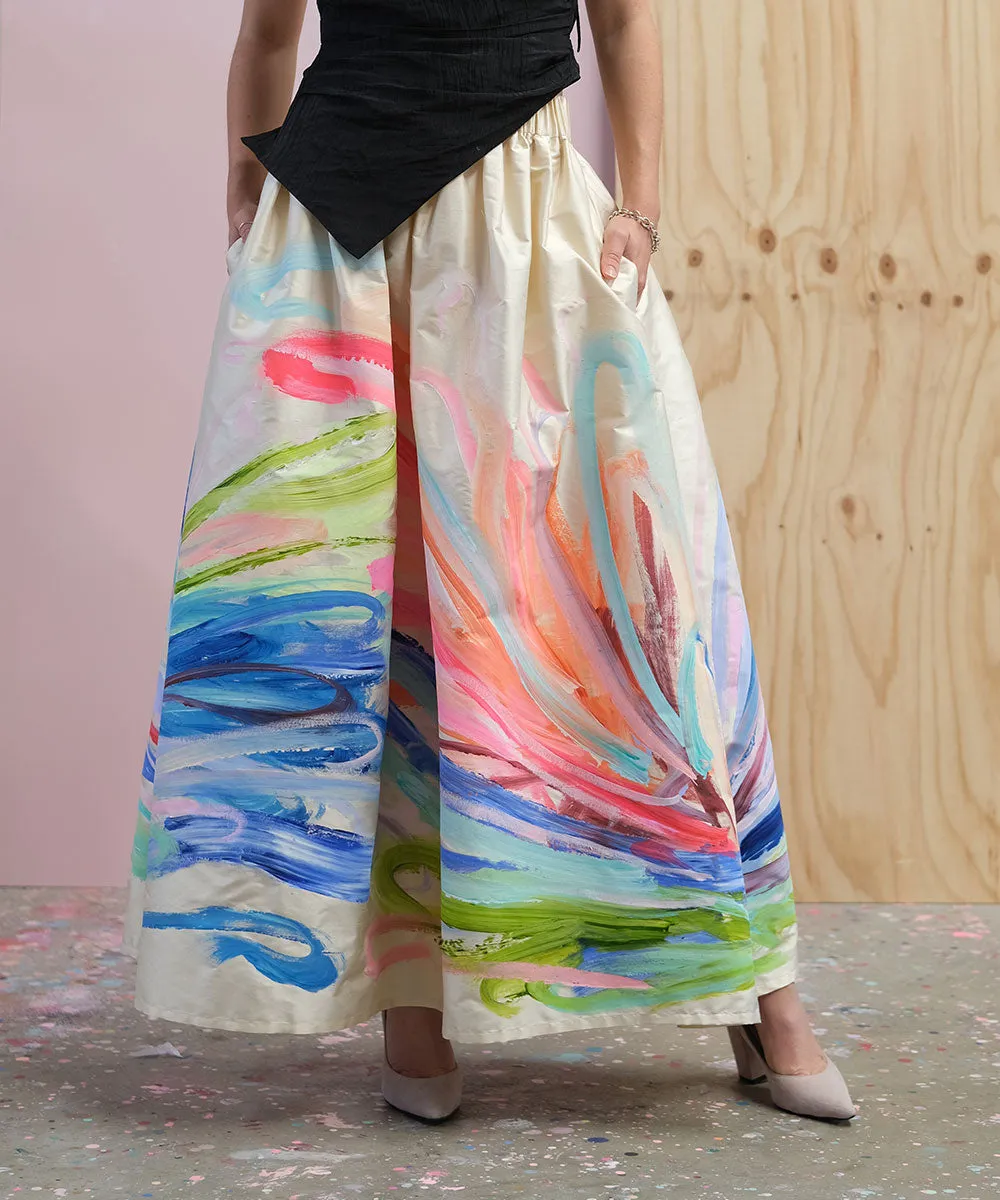 Sol | Silk Skirt Size 8