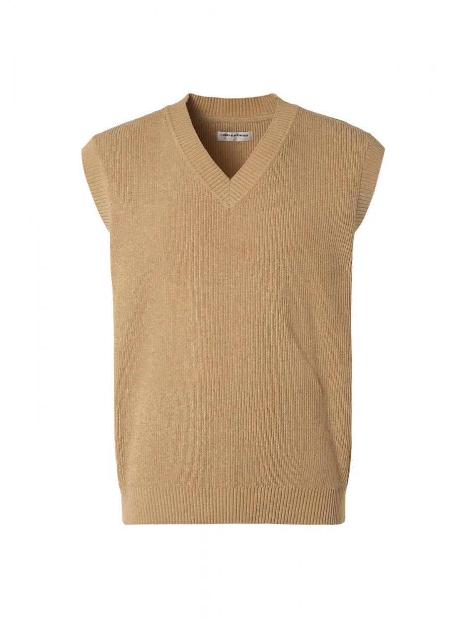 Spencer V-Neck Rib Chenille 2 Coloured | Kit