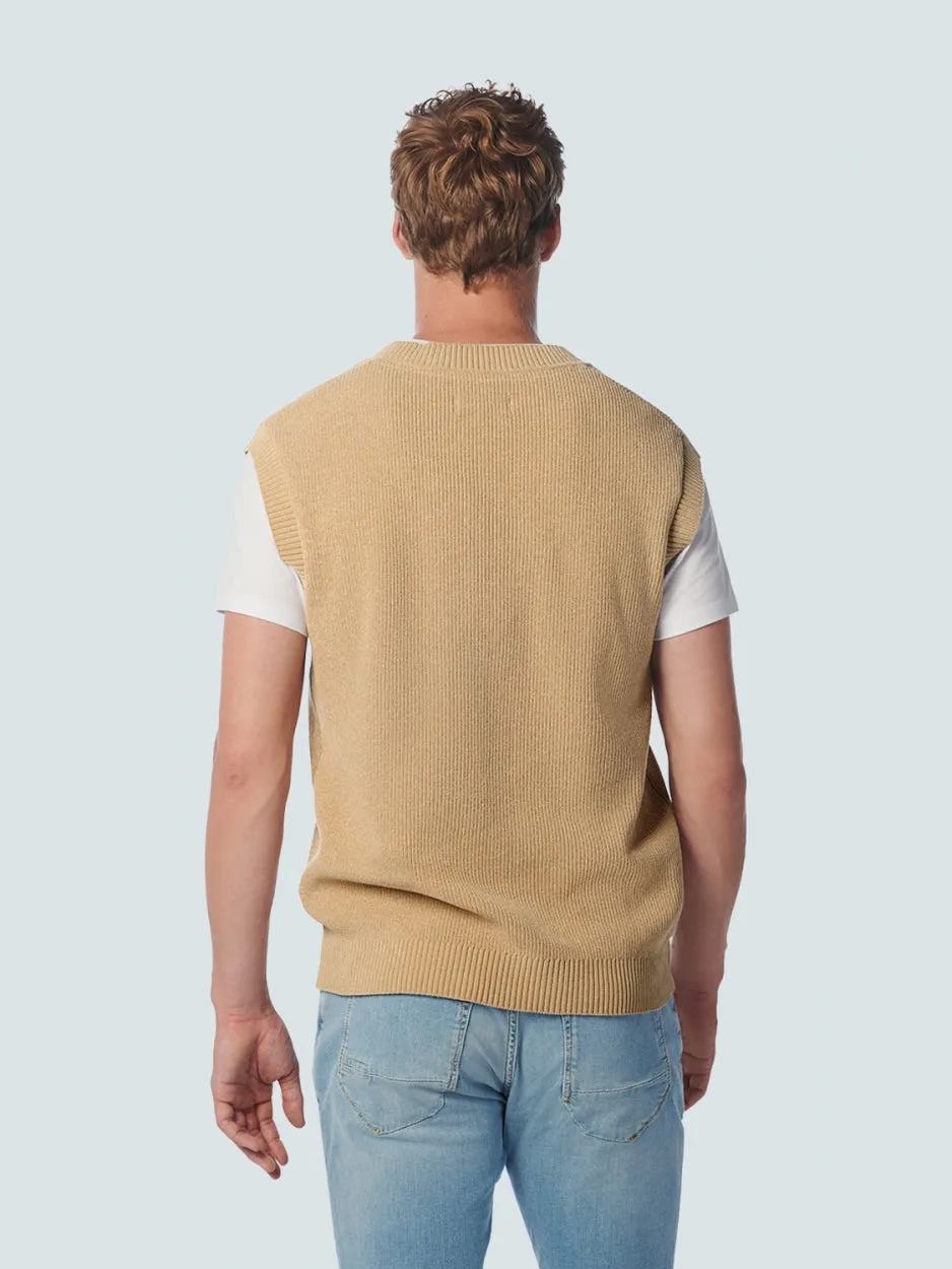 Spencer V-Neck Rib Chenille 2 Coloured | Kit