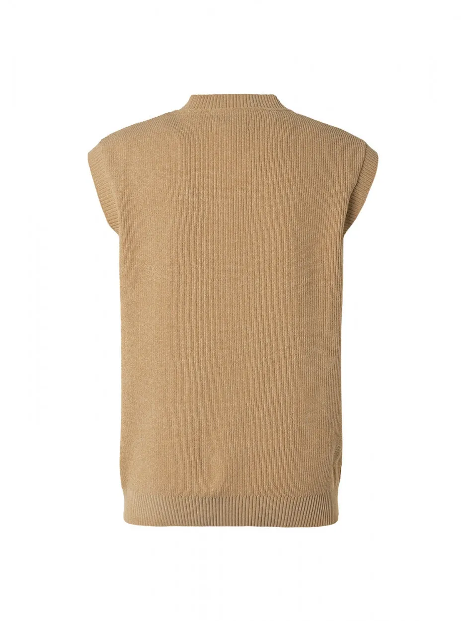 Spencer V-Neck Rib Chenille 2 Coloured | Kit