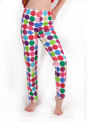 Spots ‘n’ Dots printed leggings