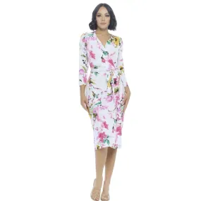 Spring Fling Jersey Wrap Dress Made in USA