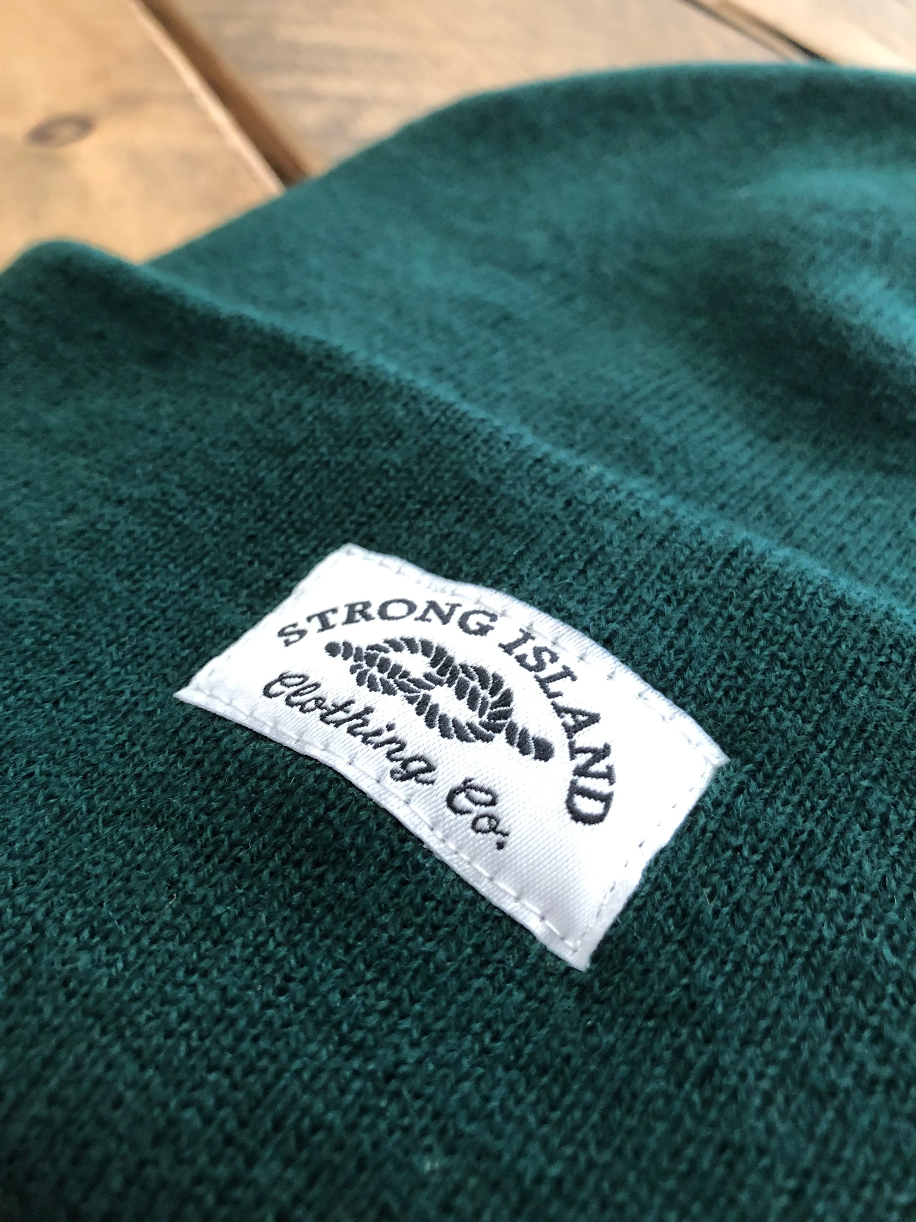 Staple Beanie // Bottle Green