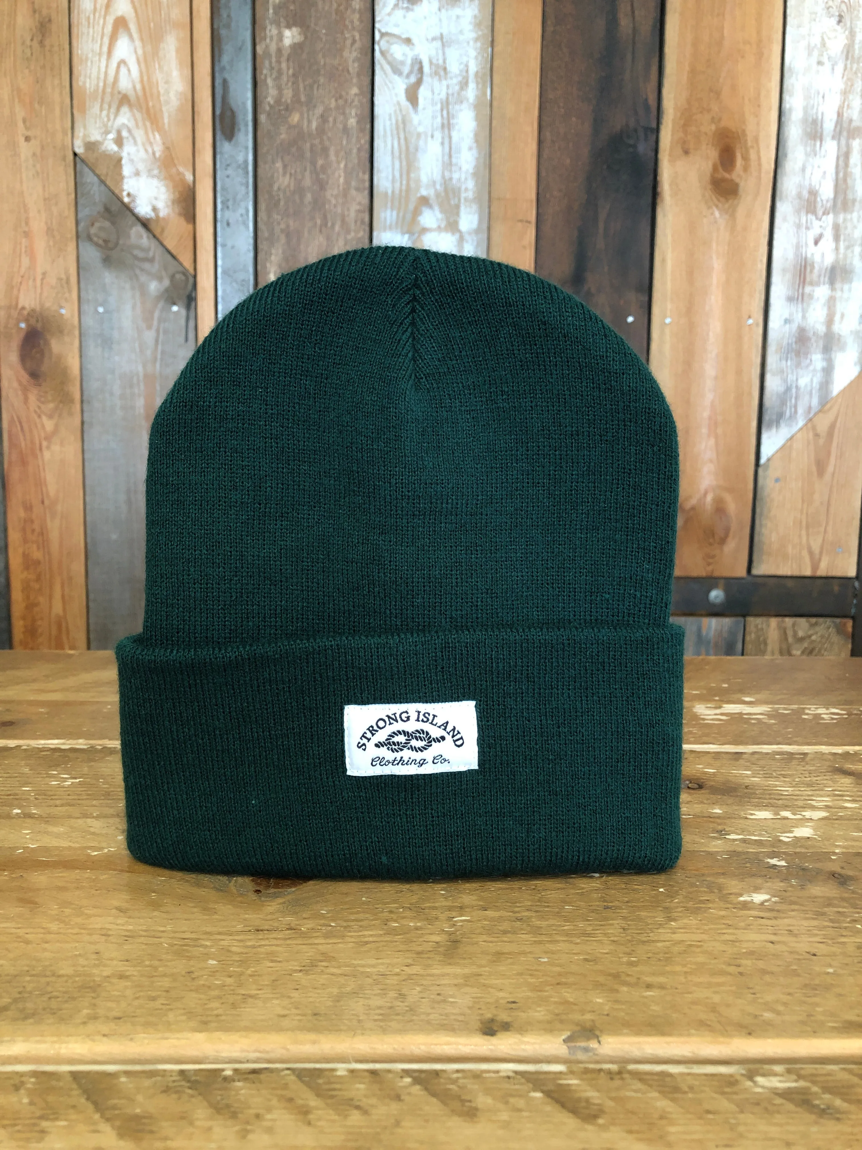 Staple Beanie // Bottle Green