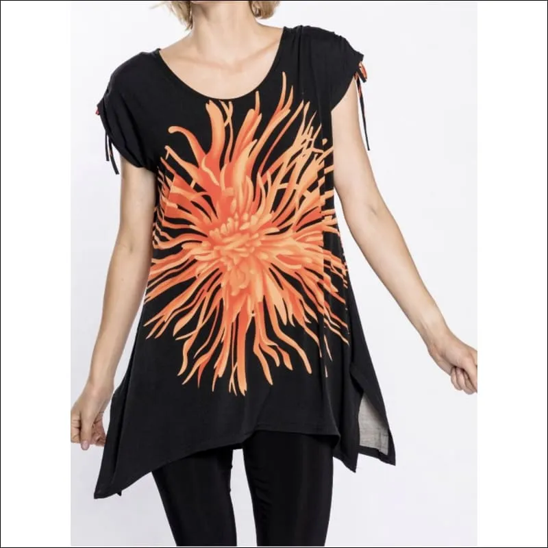 Sunburst Short Sleeve Top