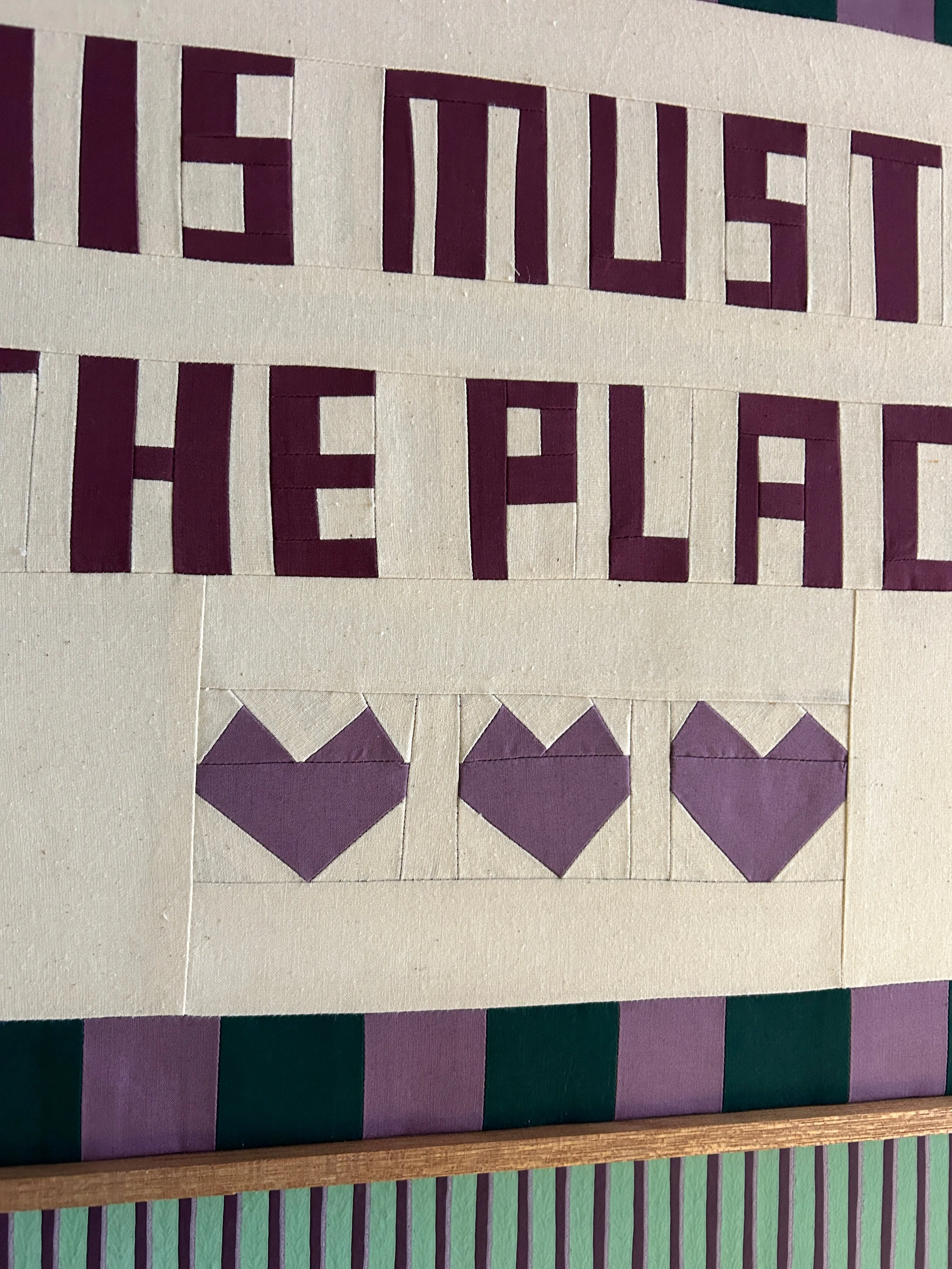 'This must be the place' art piece x Motel Bodega