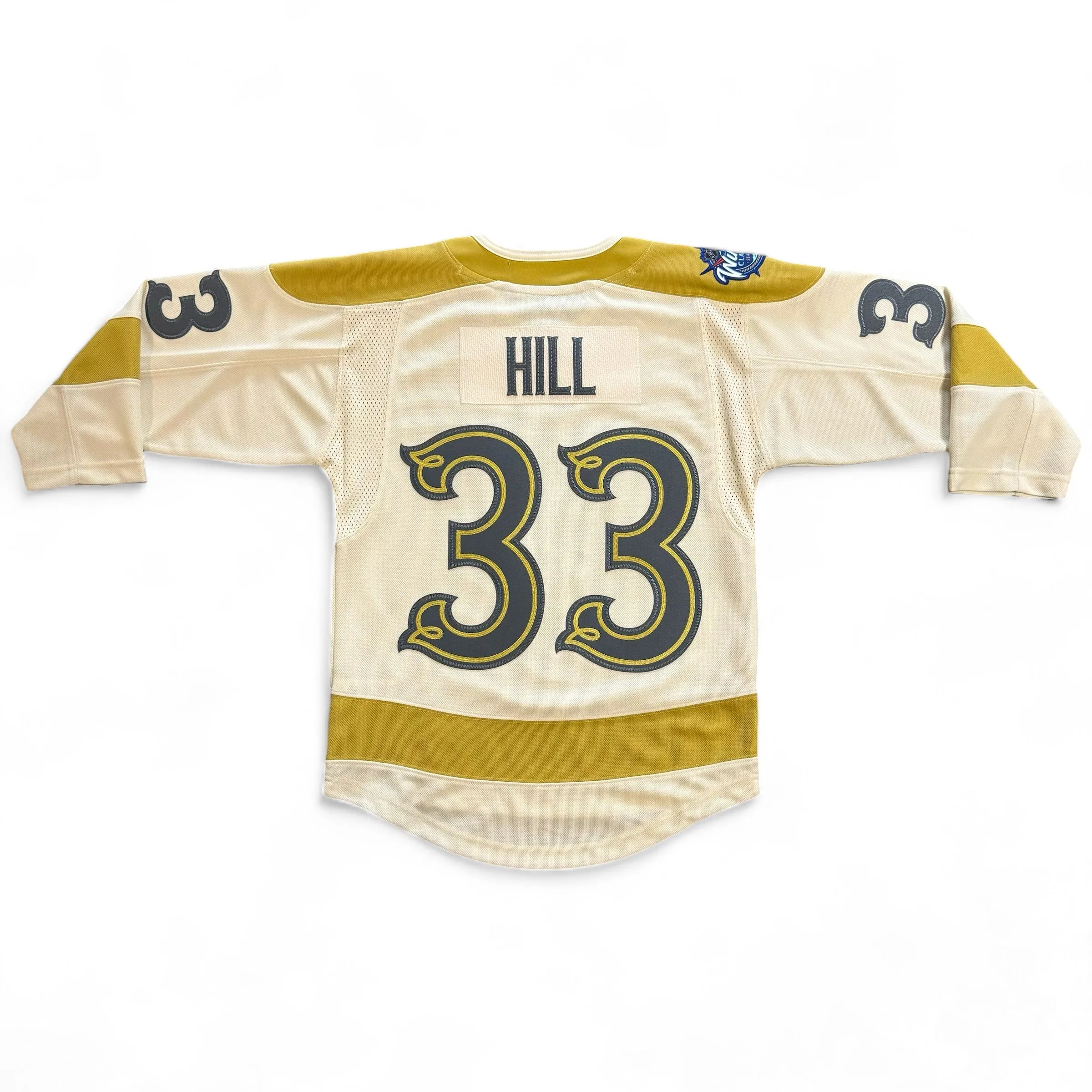 Vegas Golden Knights Youth Hill #33 Winter Classic Premier Jersey - Cream