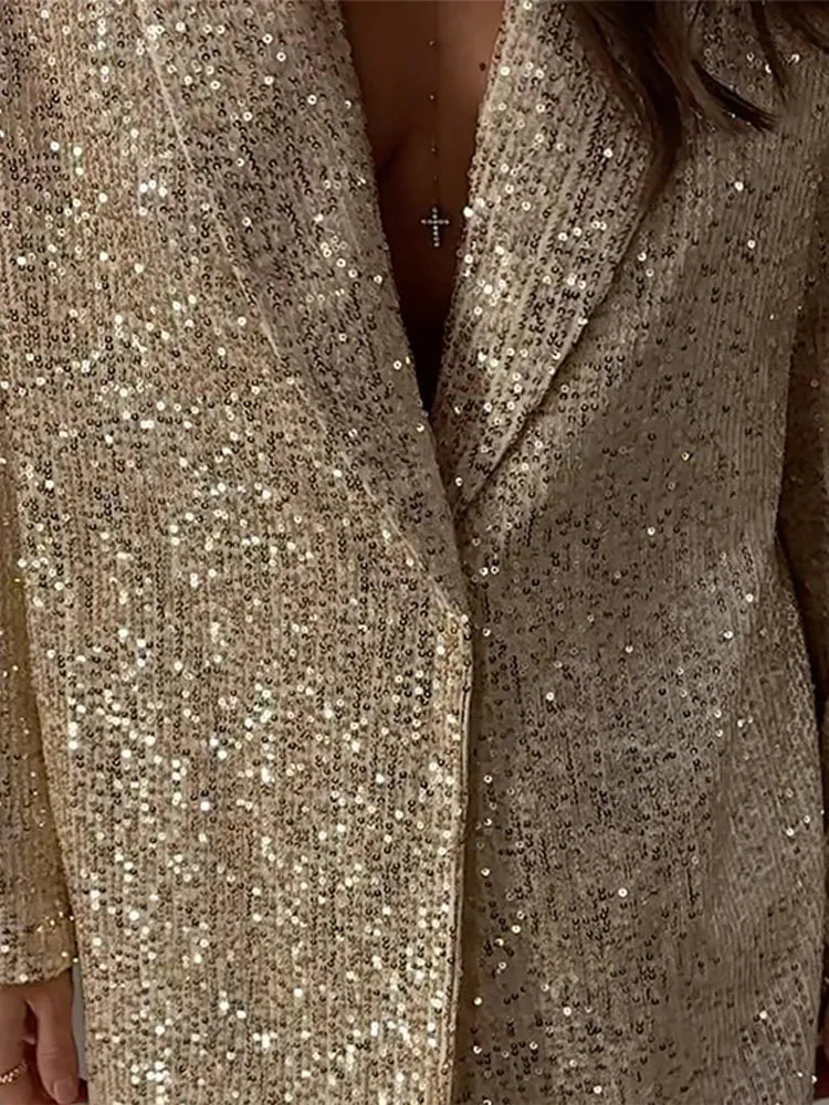 Victoria - Sequin sparkling suit