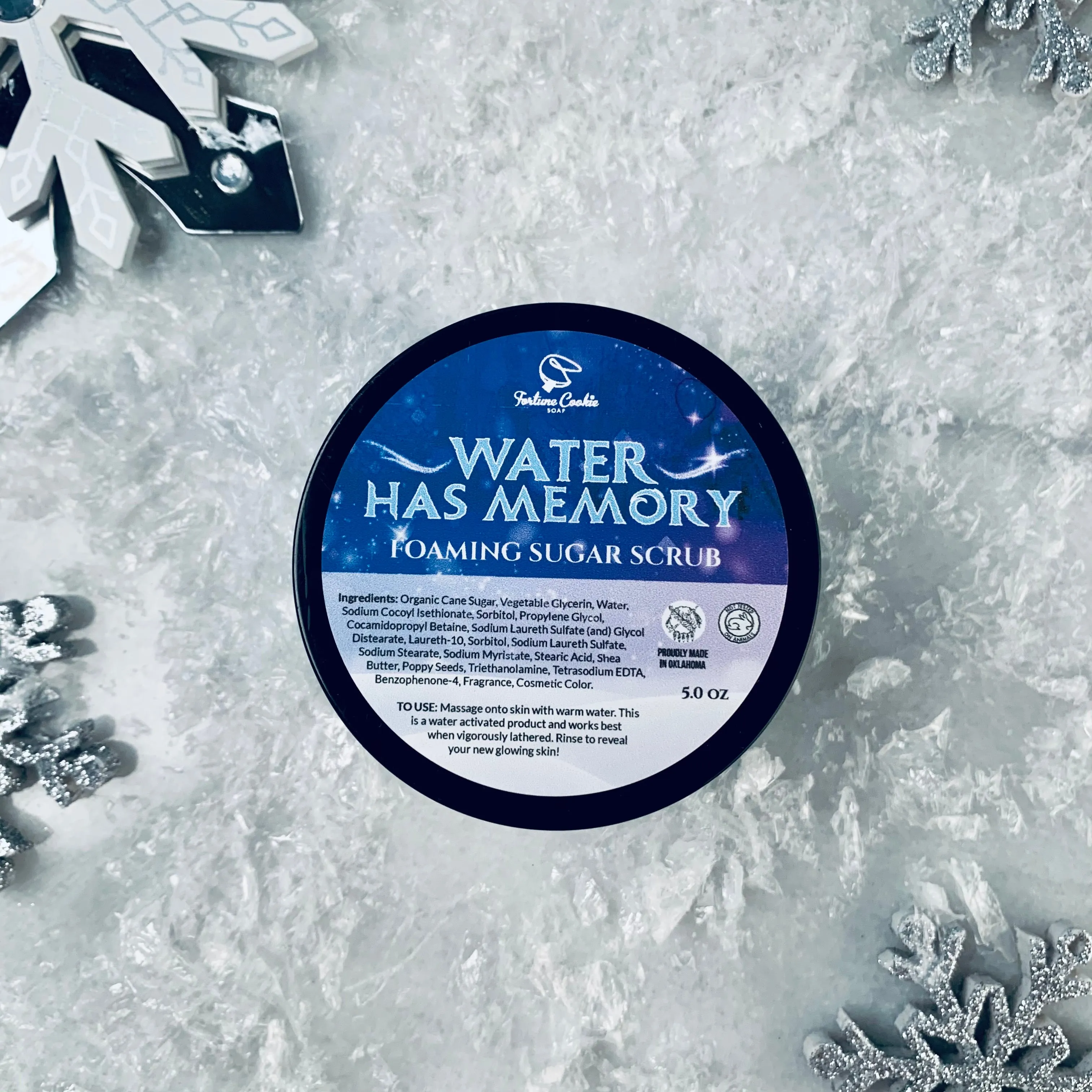 WATER HAS MEMORY Foaming Sugar Scrub