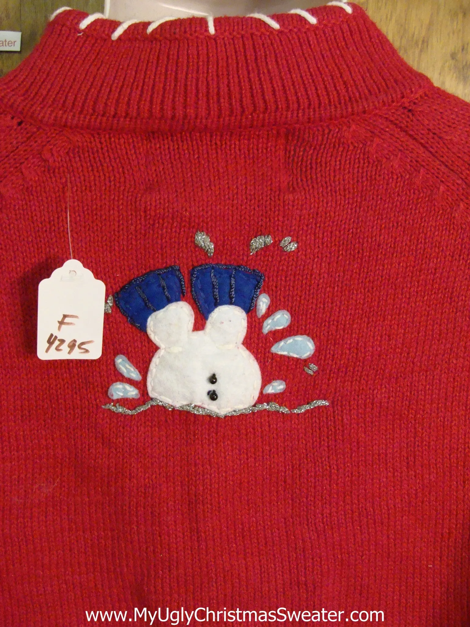 Winter Sports Snowmen 2sided Ugliest Christmas Sweater