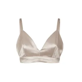 Women's Ripple Bralet,Greige